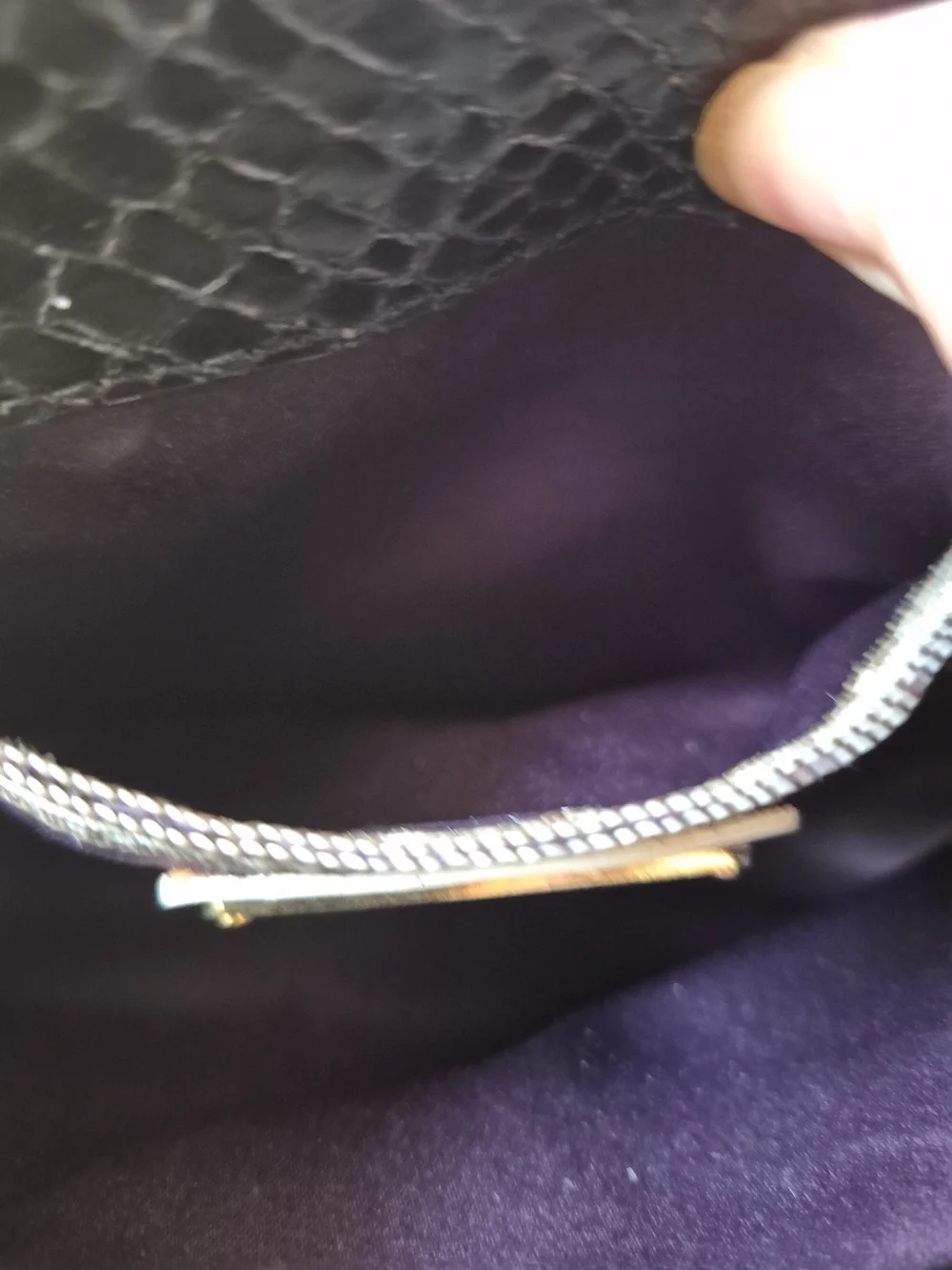 Henry Bendel Sequined Bow Crossbody Bag - Black
